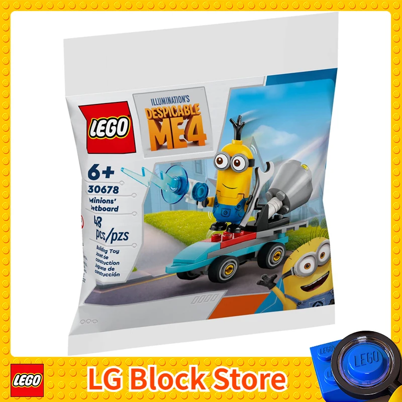 Lego 30678 Minions' Jetboard ILLUMINATION'S DESPICABLE ME4 Powered By A Child’s Imagination for Hours of Endless Fun (48Pieces
Lego 30678 Minions' Jetboard ILLUMINATION'S DESPICABLE ME4 Powered By A Child’s Imagination for Hours of Endless Fun (48Pieces