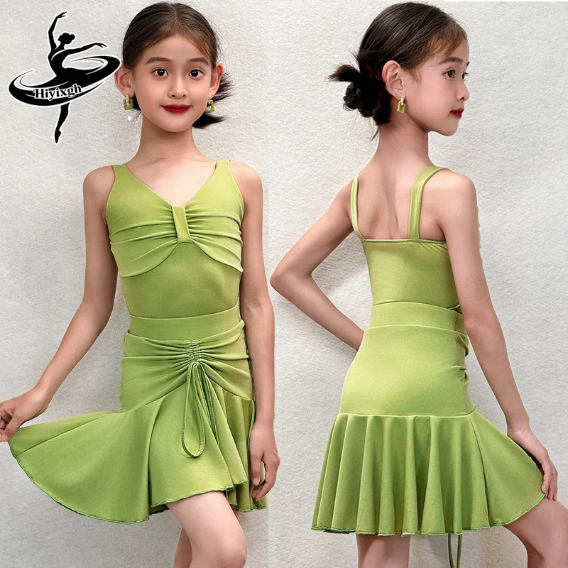 Tango Rumba Samba Salsa Latin Dance Costume Girls Latin Dance Dress Kids Competition Ballroom Dress Standard Child Dance Skirt
Tango Rumba Samba Salsa Latin Dance Costume Girls Latin Dance Dress Kids Competition Ballroom Dress Standard Child Dance Skirt