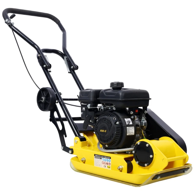 2.5-7.0HP Plate Compactor Gas 79.7cc 8200N Force Construction Concrete Tamper Machine Power Paver 19.3 X 12.6" Plate,EPA Compliant
2.5-7.0HP Plate Compactor Gas 79.7cc 8200N Force Construction Concrete Tamper Machine Power Paver 19.3 X 12.6" Plate,EPA Compliant