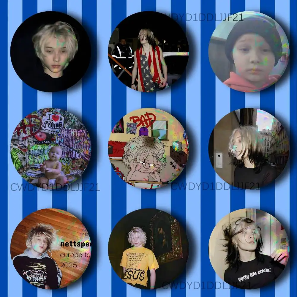 N-Nettspend early life crisis Brooch Creative Badge for Hat Bag Decoration Fans Collect Gifts
N-Nettspend early life crisis Brooch Creative Badge for Hat Bag Decoration Fans Collect Gifts