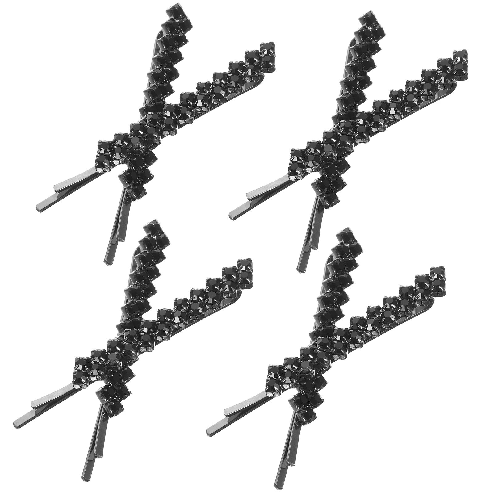 8pcs Rhinestone Hair Clips Black Alloy Bobby for Styling Thick Hair Wedding Accessories Women Decorations
8pcs Rhinestone Hair Clips Black Alloy Bobby for Styling Thick Hair Wedding Accessories Women Decorations