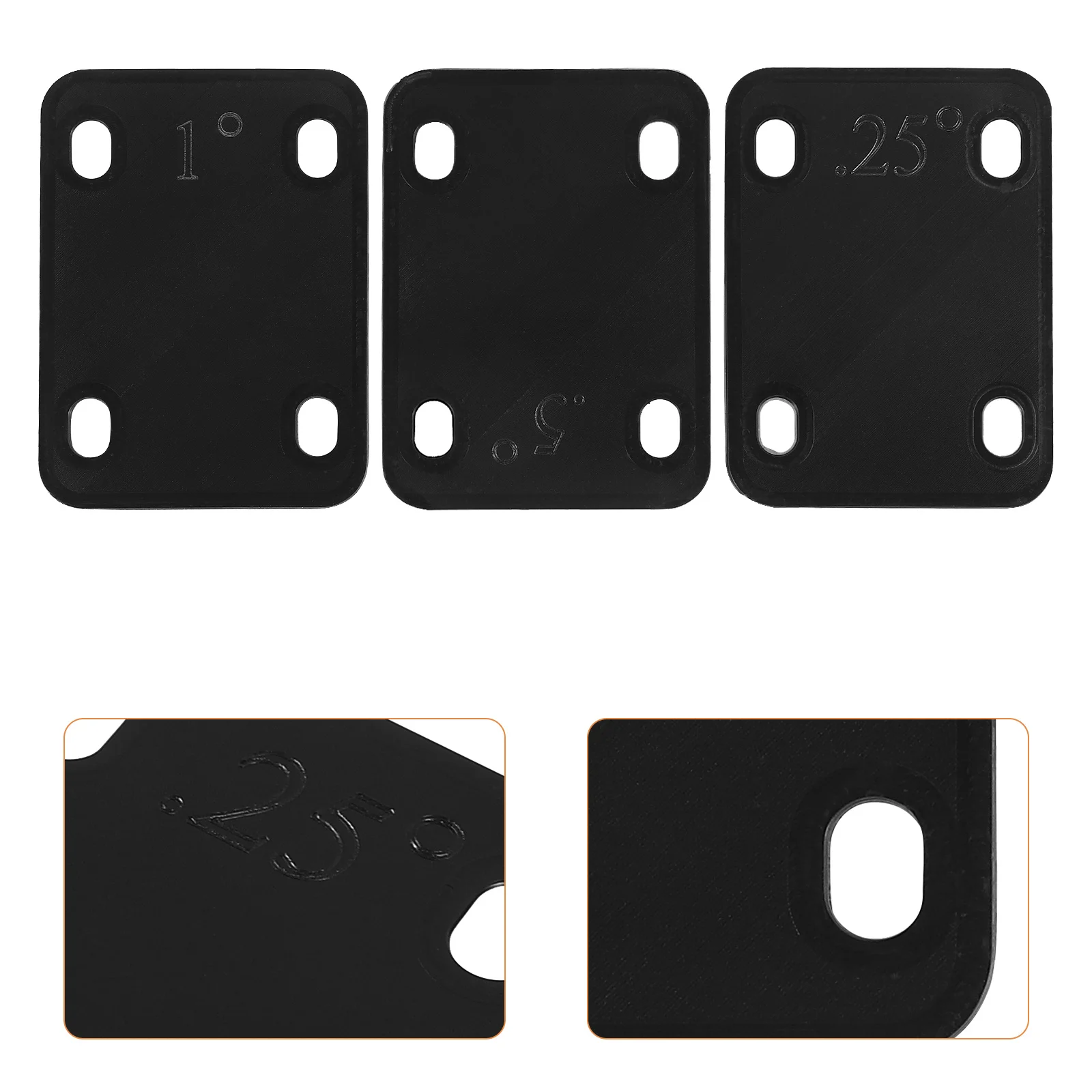 3pcs Plastic Neck Shims Durable Lightweight Replacement For Guitar Plastic Guitar Neck Shims Bass Parts Accessories Repair Tool
3pcs Plastic Neck Shims Durable Lightweight Replacement For Guitar Plastic Guitar Neck Shims Bass Parts Accessories Repair Tool