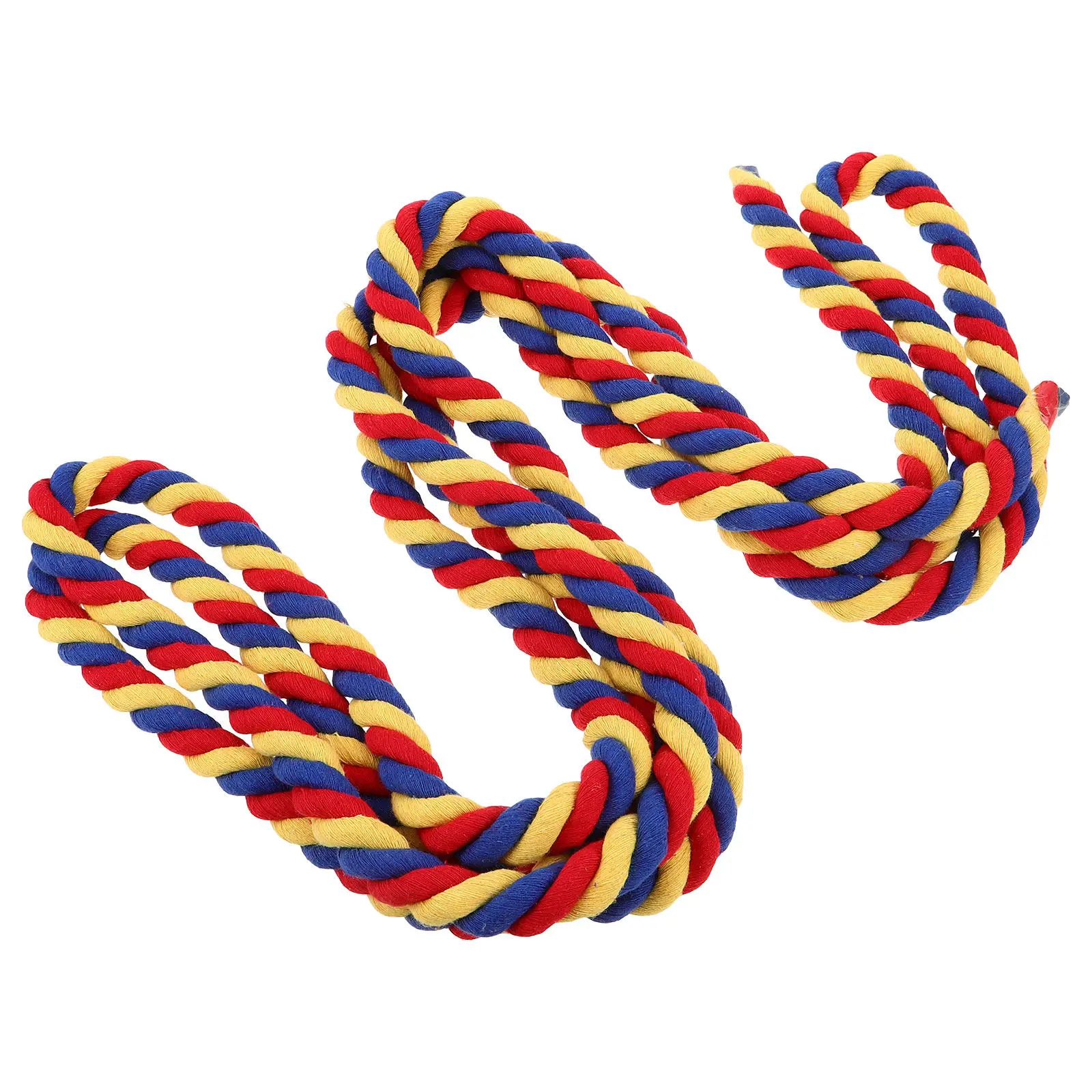 20Ft Colorful Three-Strand Twisted Rope for Tug of War Outdoor Lawn Yard Sport Accessory Carnival Family Reunion Backyard
20Ft Colorful Three-Strand Twisted Rope for Tug of War Outdoor Lawn Yard Sport Accessory Carnival Family Reunion Backyard