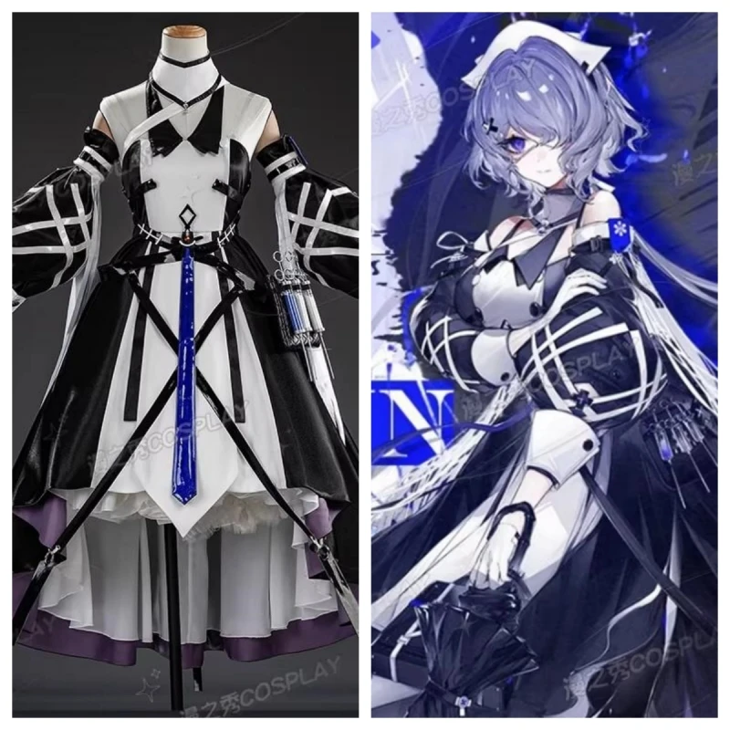 Game Arknights Whisperain Cosplay Costume Anime Women Fashion Dress Uniform Halloween Comic-con Party Suit Role Play Clothing
Game Arknights Whisperain Cosplay Costume Anime Women Fashion Dress Uniform Halloween Comic-con Party Suit Role Play Clothing