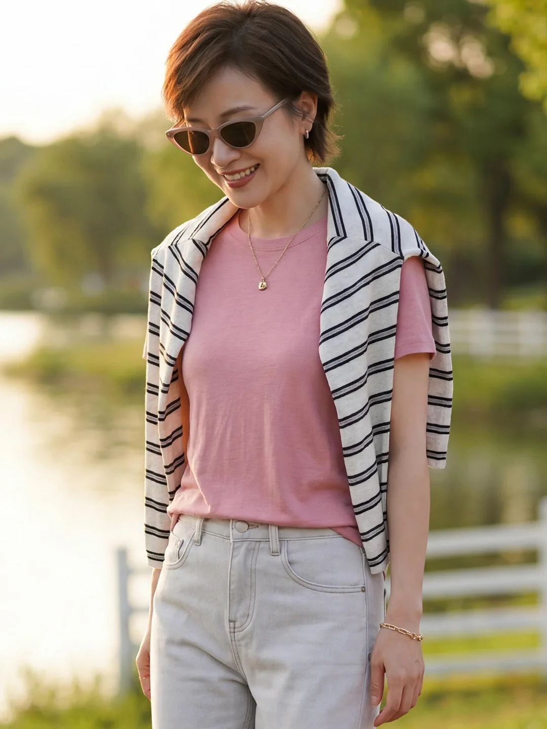 Classic Versatile Short Sleeve Wool Acetate Lyocell Blend T-Shirt Ladies Straight Cut Casual Style Spring 2026 GZSXSX2032
Classic Versatile Short Sleeve Wool Acetate Lyocell Blend T-Shirt Ladies Straight Cut Casual Style Spring 2026 GZSXSX2032