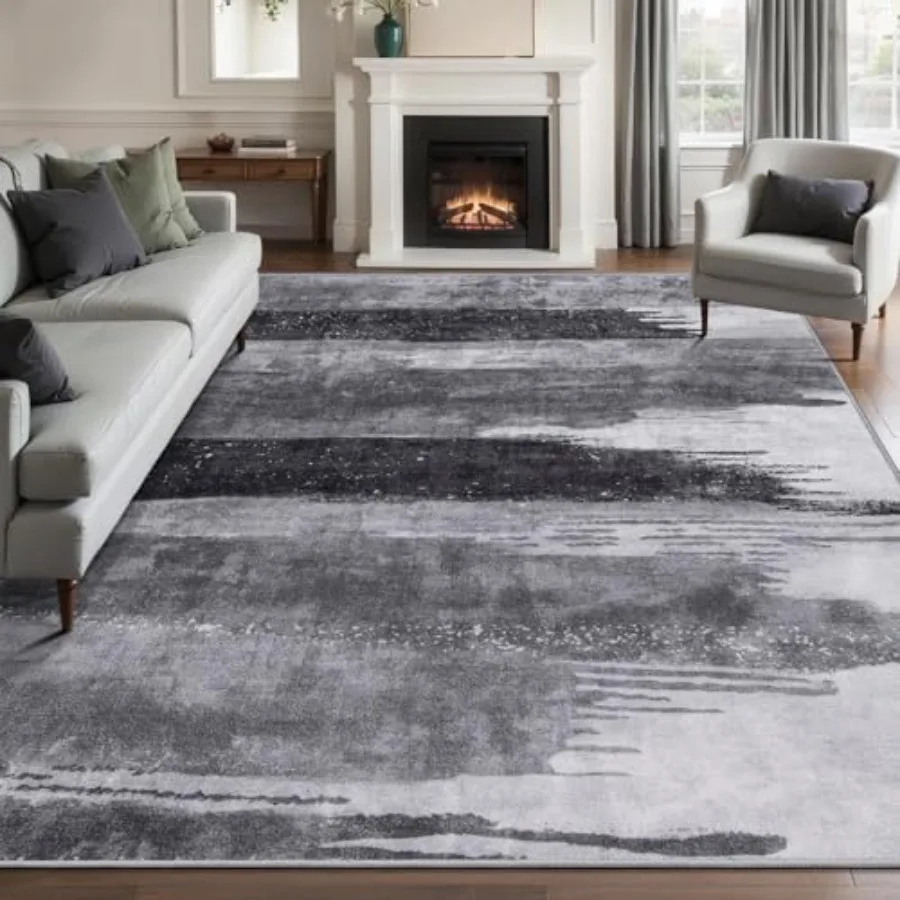 Modern Abstract Rug for Living Room, Machine Washable Area Rug Non-Slip Rug, Low-Pile Contemporary Indoor Dining Floor Carpet f
Modern Abstract Rug for Living Room, Machine Washable Area Rug Non-Slip Rug, Low-Pile Contemporary Indoor Dining Floor Carpet f