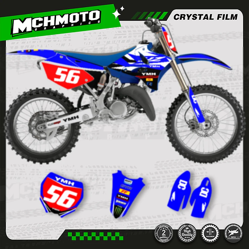 MCHMFG Custom Motorcycle Graphics Decal Stickers Kits For YAMAHA 2002-2014 YZ125 YZ250 YZ 125 250
MCHMFG Custom Motorcycle Graphics Decal Stickers Kits For YAMAHA 2002-2014 YZ125 YZ250 YZ 125 250