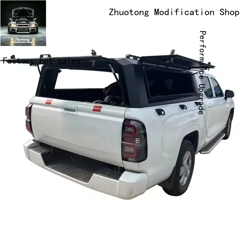 Performance Upgrade High Quality Weatherproof Foldle Hardtop Pickup Canopy With Roof Rack
Performance Upgrade High Quality Weatherproof Foldle Hardtop Pickup Canopy With Roof Rack