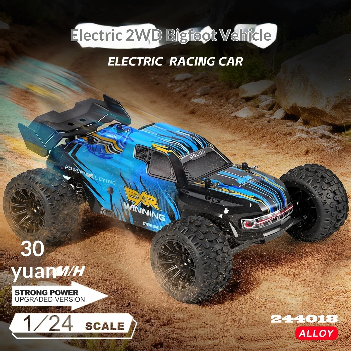 44018 Remote Control Electric Two Wheel Drive 1:24 High-Speed Off-Road Climbing Remote Control Car Rc Toy Car Model
44018 Remote Control Electric Two Wheel Drive 1:24 High-Speed Off-Road Climbing Remote Control Car Rc Toy Car Model