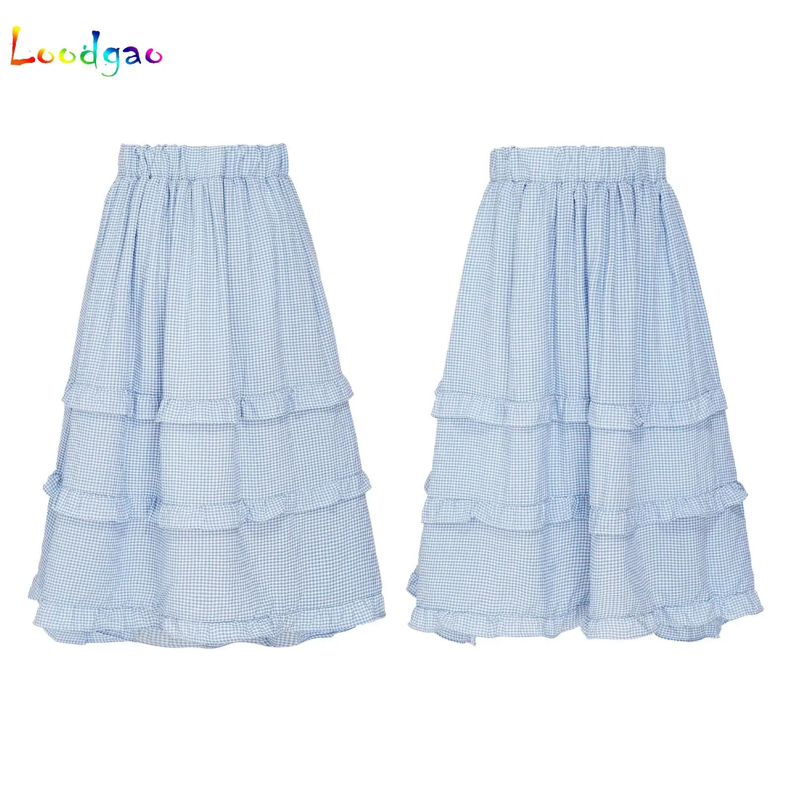 Kids Girls Blue Cake Dress New Arrival Children Casual Ruffle Dresses Summer Casual Plaid Cotton Dress Korean Style Long Skirts
Kids Girls Blue Cake Dress New Arrival Children Casual Ruffle Dresses Summer Casual Plaid Cotton Dress Korean Style Long Skirts