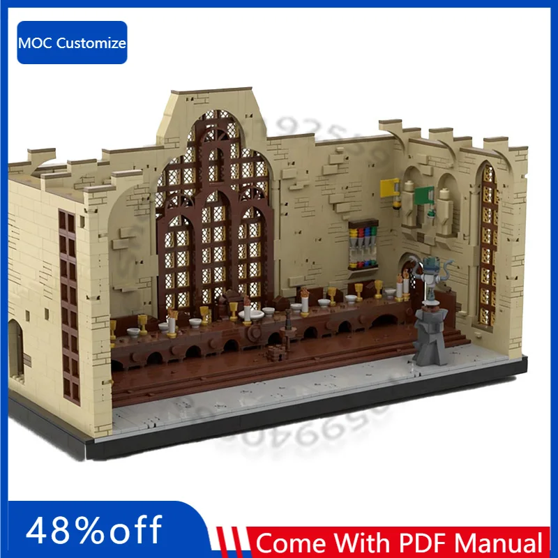 2375 деталей Городская улица: Великий зал (Часть 1) MOC, модульный конструктор, развивающая игрушка для детей, популярный подарок на фестиваль, сделай сам
2375 деталей Городская улица: Великий зал (Часть 1) MOC, модульный конструктор, развивающая игрушка для детей, популярный подарок на фестиваль, сделай сам