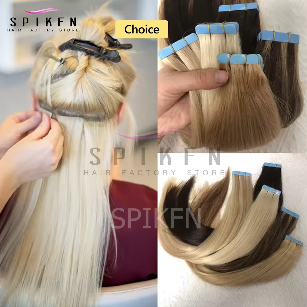 12-20 inches Tape in Human Hair Extensions Natural Straight 20pcs/pack 30G Tape Easy To Wear At Home Black Brown Blonde
12-20 inches Tape in Human Hair Extensions Natural Straight 20pcs/pack 30G Tape Easy To Wear At Home Black Brown Blonde