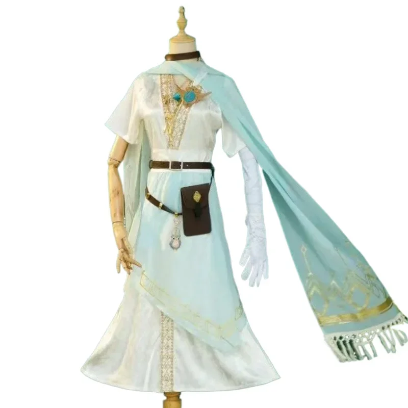 Game Identity V Eli Clark Seer The pure white prophet under the truth cosplay suit Halloween Party Event COS Christmas Gift 2025
Game Identity V Eli Clark Seer The pure white prophet under the truth cosplay suit Halloween Party Event COS Christmas Gift 2025