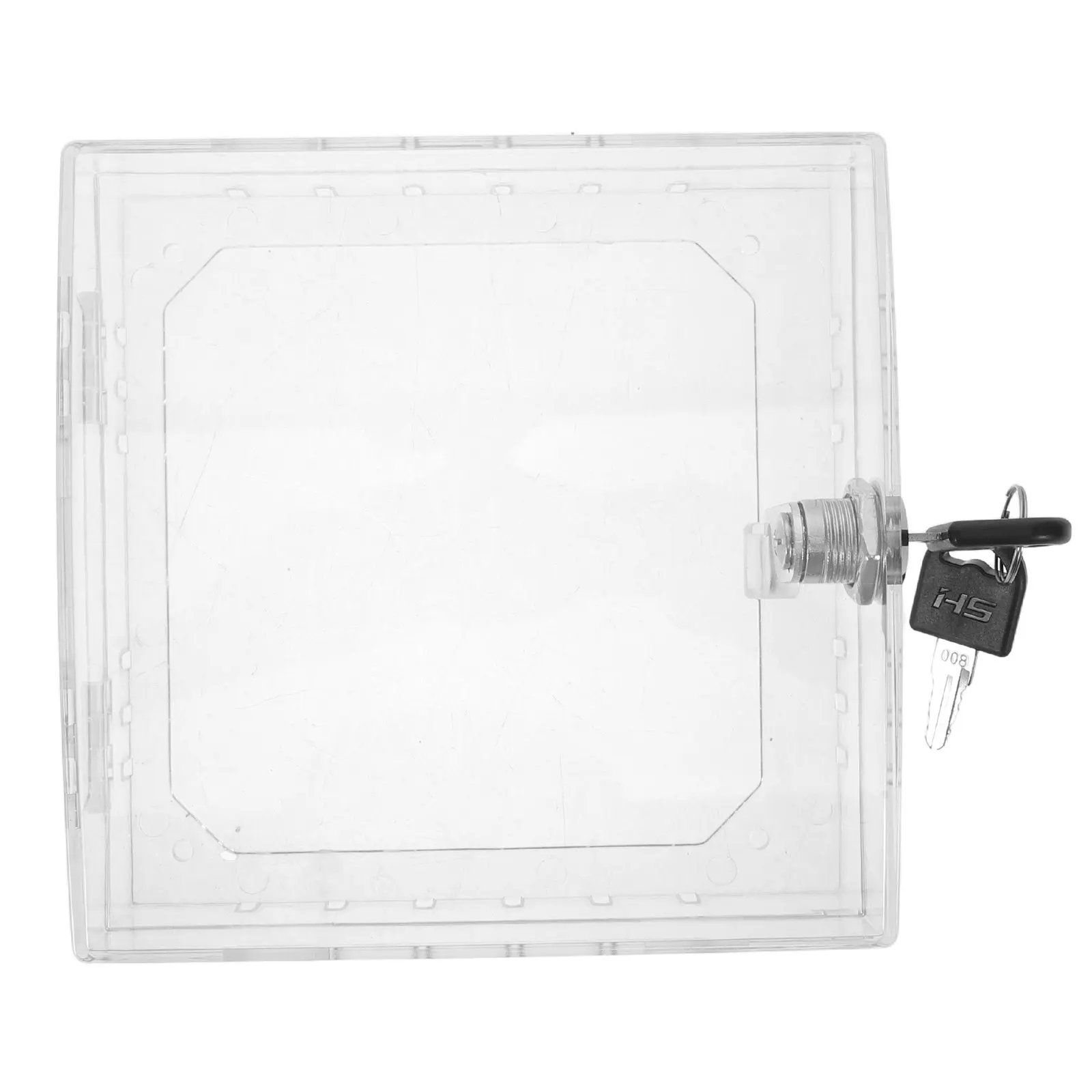 Wall Mounted Thermostat Lock Box Clear Acrylic Security Cover Lockable Tamperproof Thermostat Protector for Home Office
Wall Mounted Thermostat Lock Box Clear Acrylic Security Cover Lockable Tamperproof Thermostat Protector for Home Office