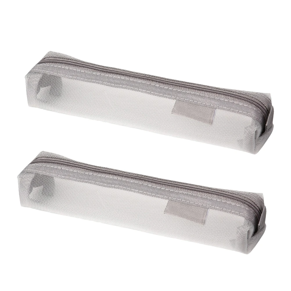 2 Pcs Exam Pen Bag Pencil Transparent Storage Pouch Container Cases Nylon Student Portable Stationery
2 Pcs Exam Pen Bag Pencil Transparent Storage Pouch Container Cases Nylon Student Portable Stationery