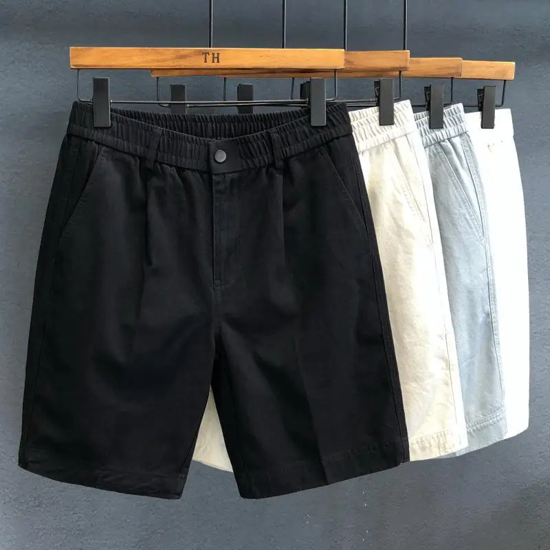 Fashionable Loose Fit Men's Shorts Elastic Waist Summer Casual Wear Big Size 150kg Comfortable Office Shorts
Fashionable Loose Fit Men's Shorts Elastic Waist Summer Casual Wear Big Size 150kg Comfortable Office Shorts