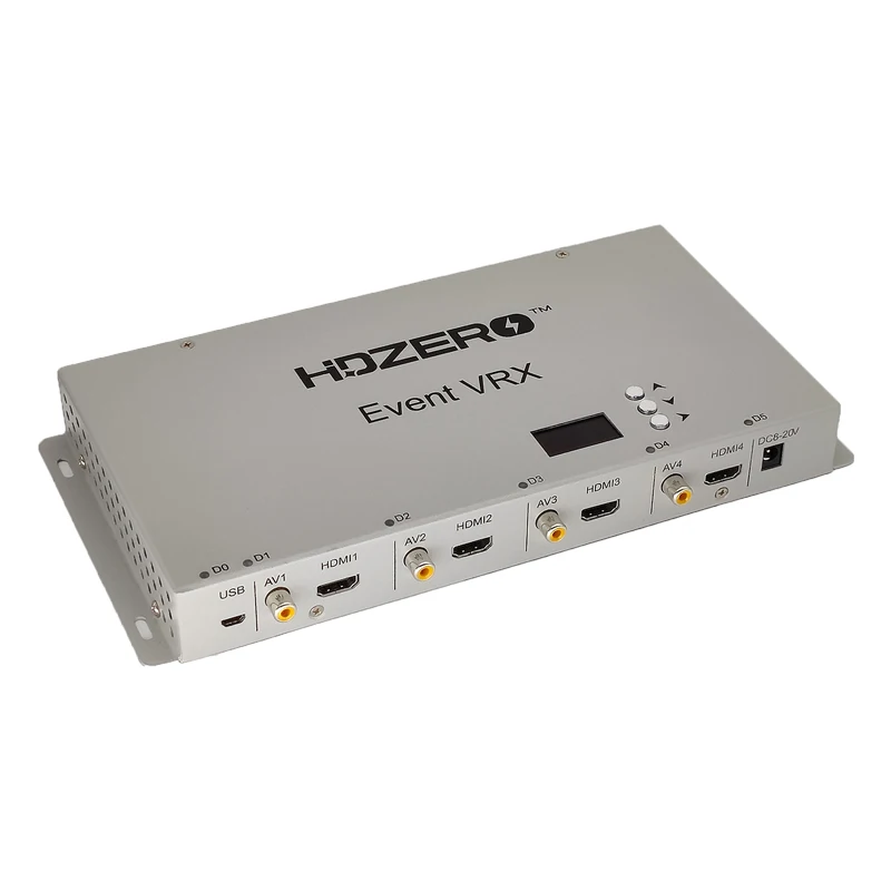 HDZero Event VRX Convenient HDZERO and Analog Auto-switching Receiver for Competitive Events
HDZero Event VRX Convenient HDZERO and Analog Auto-switching Receiver for Competitive Events