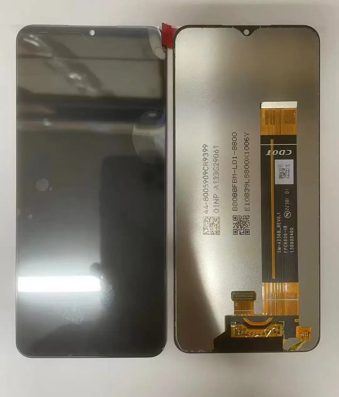 100% compatible with Samsung Galaxy A23 5g A236B LCD display to replace damaged phone screens on Samsung A236
100% compatible with Samsung Galaxy A23 5g A236B LCD display to replace damaged phone screens on Samsung A236