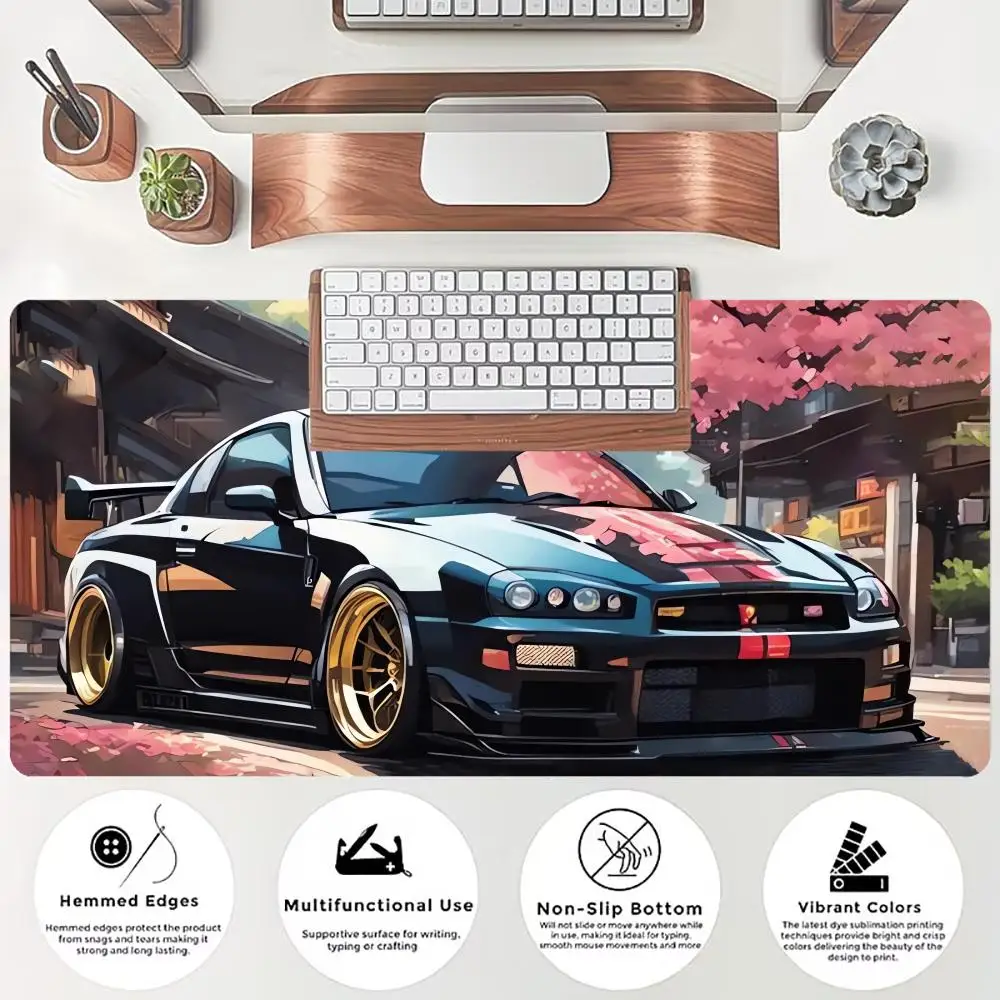 Sakura JDM Sports Car Desk Pad large mouse pad rubber anti-slip edge locking office mat pc accessories gaming mats Computer Desk
Sakura JDM Sports Car Desk Pad large mouse pad rubber anti-slip edge locking office mat pc accessories gaming mats Computer Desk