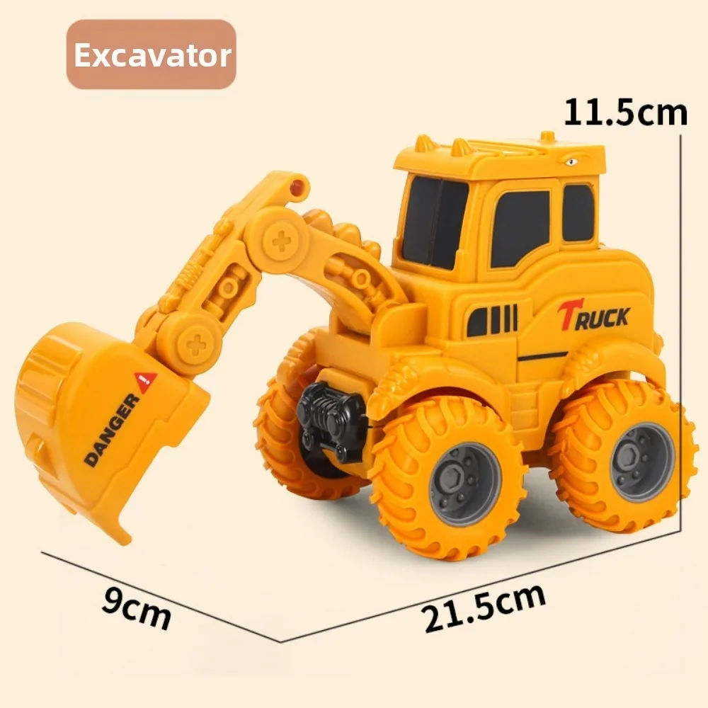 Glide Way Press Inertia Forward Inertial Driving Trucks Plastic 4 Styles Beach Digger Construction Engineering Vehicle
Glide Way Press Inertia Forward Inertial Driving Trucks Plastic 4 Styles Beach Digger Construction Engineering Vehicle