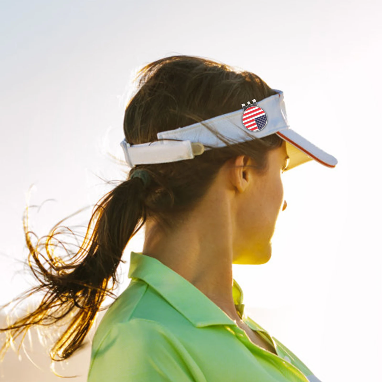 2 Pcs Accessories for Golfers Hat Clip Has Ball Marker Decor Cap Clips Zinc Alloy Markers
2 Pcs Accessories for Golfers Hat Clip Has Ball Marker Decor Cap Clips Zinc Alloy Markers