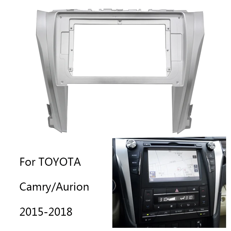 Автомобильная магнитола 2 Din для TOYOTA Camry/Aurion 2015-2018, автомобильный стерео аудио плеер, DVD панель, комплект приборной панели, рамка, держатель центральной консоли
Автомобильная магнитола 2 Din для TOYOTA Camry/Aurion 2015-2018, автомобильный стерео аудио плеер, DVD панель, комплект приборной панели, рамка, держатель центральной консоли