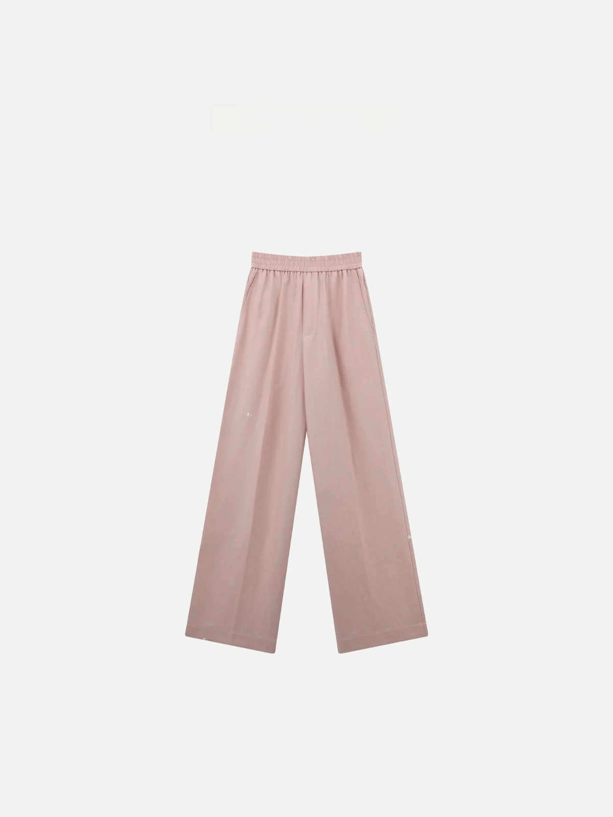 Zone Women's Wide Leg Straight Pants Elastic Waist Casual Versatile Pink Linen Spring Summer Commute Style CC1B0736
Zone Women's Wide Leg Straight Pants Elastic Waist Casual Versatile Pink Linen Spring Summer Commute Style CC1B0736