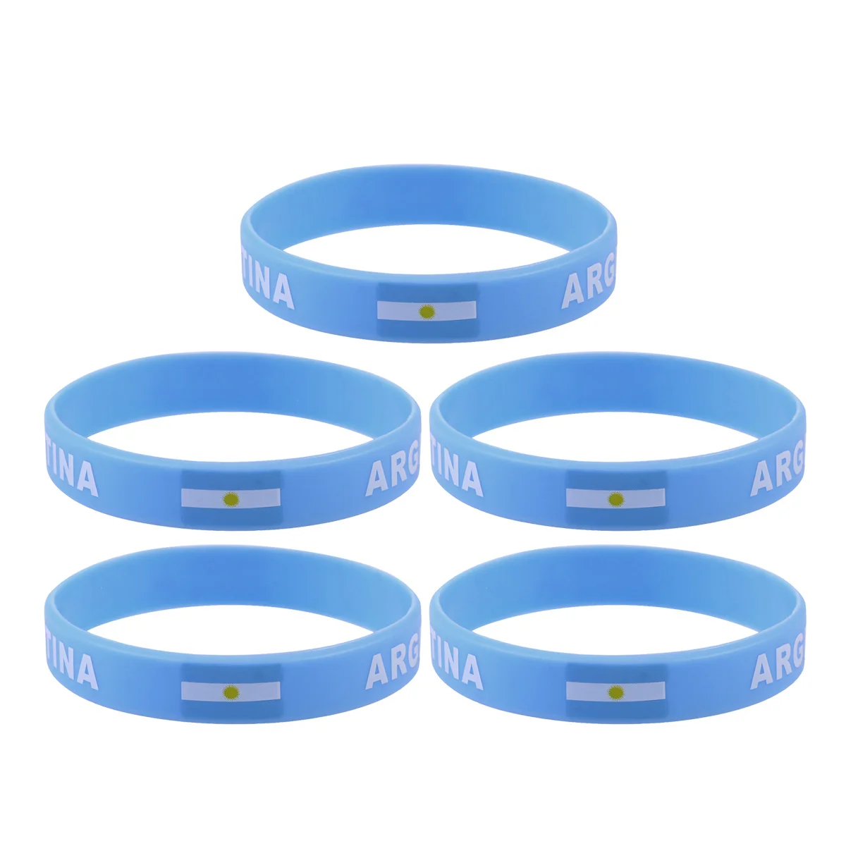5pcs Silicone Wristband Flexible For Sports Fans Universal Games Racing Events Country Flag Bracelet Outdoor Sports
5pcs Silicone Wristband Flexible For Sports Fans Universal Games Racing Events Country Flag Bracelet Outdoor Sports