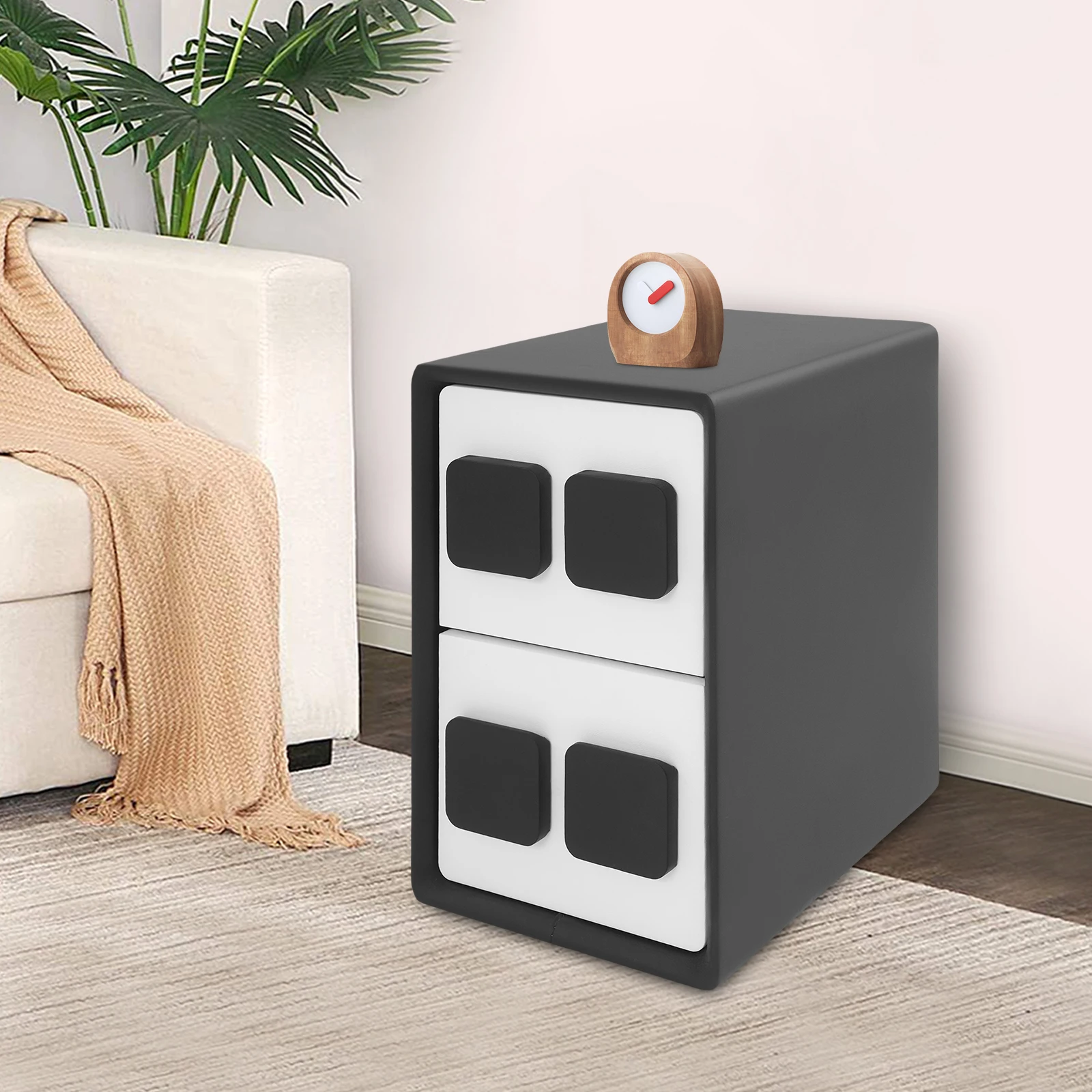 Modern Minimalist End Table Bedside Table for Bedrooms Modern Nightstand 30x40x50cm
Modern Minimalist End Table Bedside Table for Bedrooms Modern Nightstand 30x40x50cm