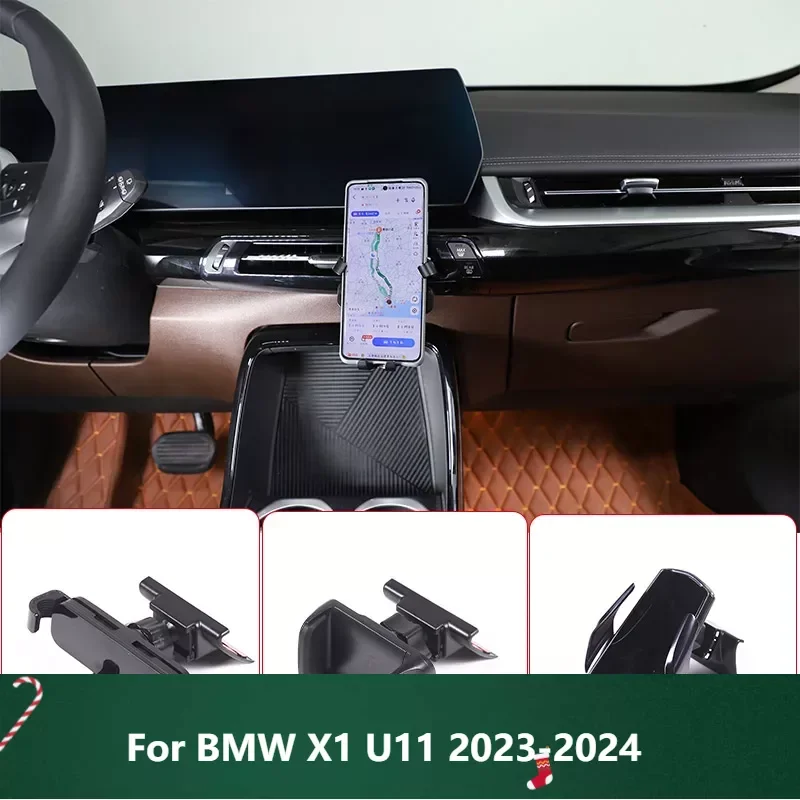 Car Central Control Mobile Phone Bracket GPS Navigation Bracket Seat Car Interior Accessories For BMW X1 U11 2023-2024
Car Central Control Mobile Phone Bracket GPS Navigation Bracket Seat Car Interior Accessories For BMW X1 U11 2023-2024