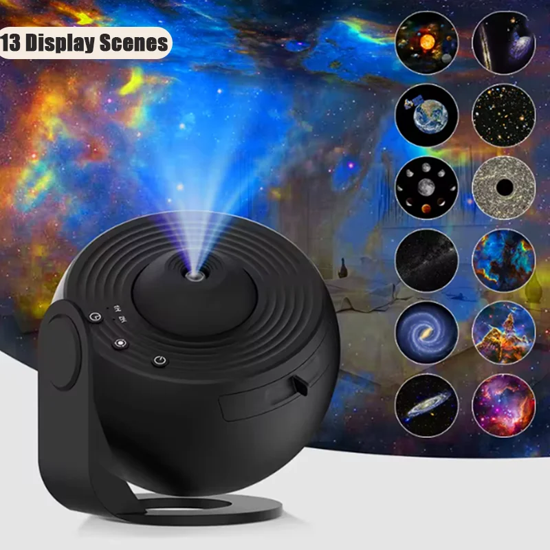 Горячая продажа планетария звездного неба 360° ° Поворотный проектор Galaxy ночника для детской комнаты, подарок на день Святого Валентина, декор для спальни
Горячая продажа планетария звездного неба 360° ° Поворотный проектор Galaxy ночника для детской комнаты, подарок на день Святого Валентина, декор для спальни
