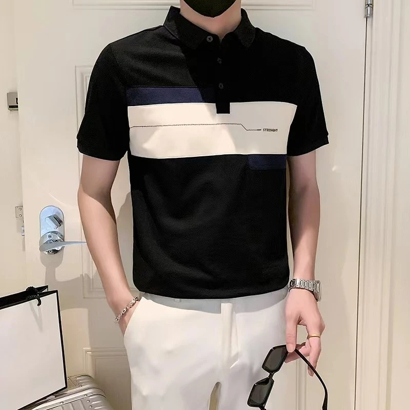 New 2026 Men's Fashion Polo T-Shirt Breathable Summer Short Sleeve Slim Fit Top
New 2026 Men's Fashion Polo T-Shirt Breathable Summer Short Sleeve Slim Fit Top