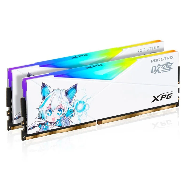 XPG Longyao D50 16 32G set DDR4 gray and white e-sports RGB light strip memory stick applicable
XPG Longyao D50 16 32G set DDR4 gray and white e-sports RGB light strip memory stick applicable