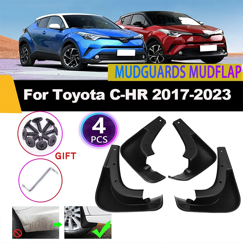 Брызговик переднее и заднее крыло, 4 шт., автомобильные брызговики для Toyota C-HR 2017 2018 2019 2020 2021-2023, автомобильные брызговики, автомобильные колеса, крыло
Брызговик переднее и заднее крыло, 4 шт., автомобильные брызговики для Toyota C-HR 2017 2018 2019 2020 2021-2023, автомобильные брызговики, автомобильные колеса, крыло