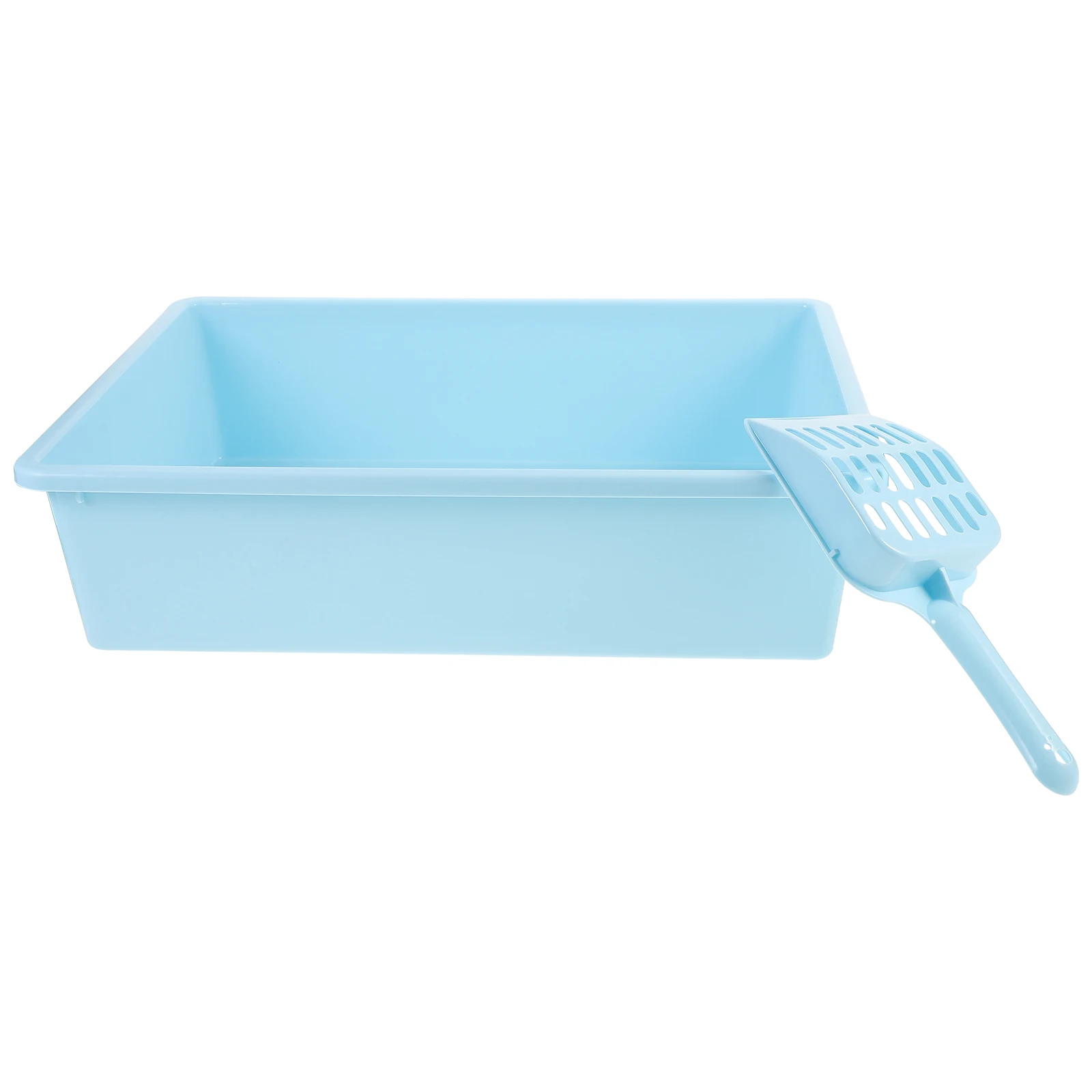1 set Cat Litter Box Kit Open Type Kitten Toilet Pan Small Bins Animal Tray Durable PP Easy Scoop Pet Supplies
1 set Cat Litter Box Kit Open Type Kitten Toilet Pan Small Bins Animal Tray Durable PP Easy Scoop Pet Supplies