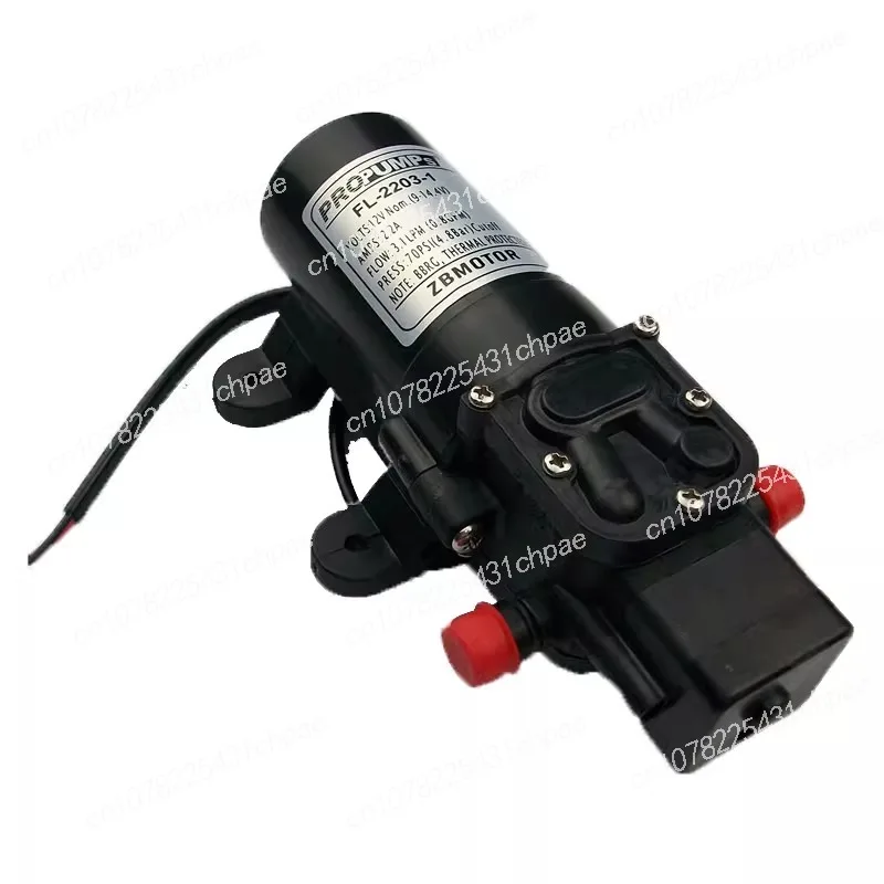12V self-priming pump agricultural high pressure diaphragm pump DC micro FL-2203-1 sprayer electric water pump
12V self-priming pump agricultural high pressure diaphragm pump DC micro FL-2203-1 sprayer electric water pump