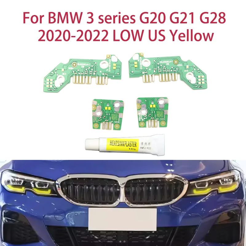 Для BMW 3series G20 G21 G28 20-22 НИЗКАЯ американская версия Лимонно-желтый чип DRL Модификация света Angel Eyes Автомобильные фары Балластный чип
Для BMW 3series G20 G21 G28 20-22 НИЗКАЯ американская версия Лимонно-желтый чип DRL Модификация света Angel Eyes Автомобильные фары Балластный чип