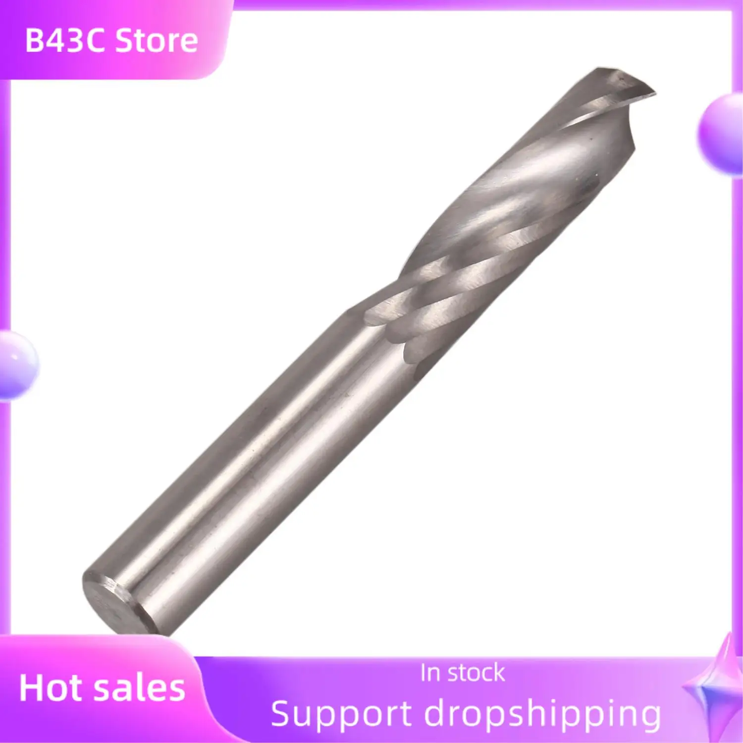 B14C 5Pcs 6Mm 1/4 Inch Carbide Cnc Router Bits One Single Flute End Mill Tools 22Mm
B14C 5Pcs 6Mm 1/4 Inch Carbide Cnc Router Bits One Single Flute End Mill Tools 22Mm