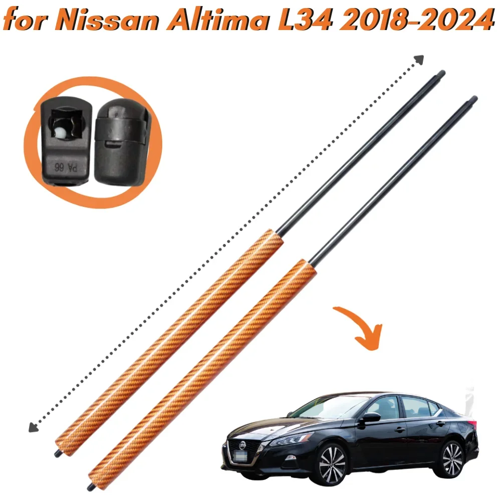 9 Colors Carbon Fiber Bonnet Hood Gas Struts Springs Dampers for Nissan Altima L34 2018-2024 Lift Supports Shock Absorbers
9 Colors Carbon Fiber Bonnet Hood Gas Struts Springs Dampers for Nissan Altima L34 2018-2024 Lift Supports Shock Absorbers