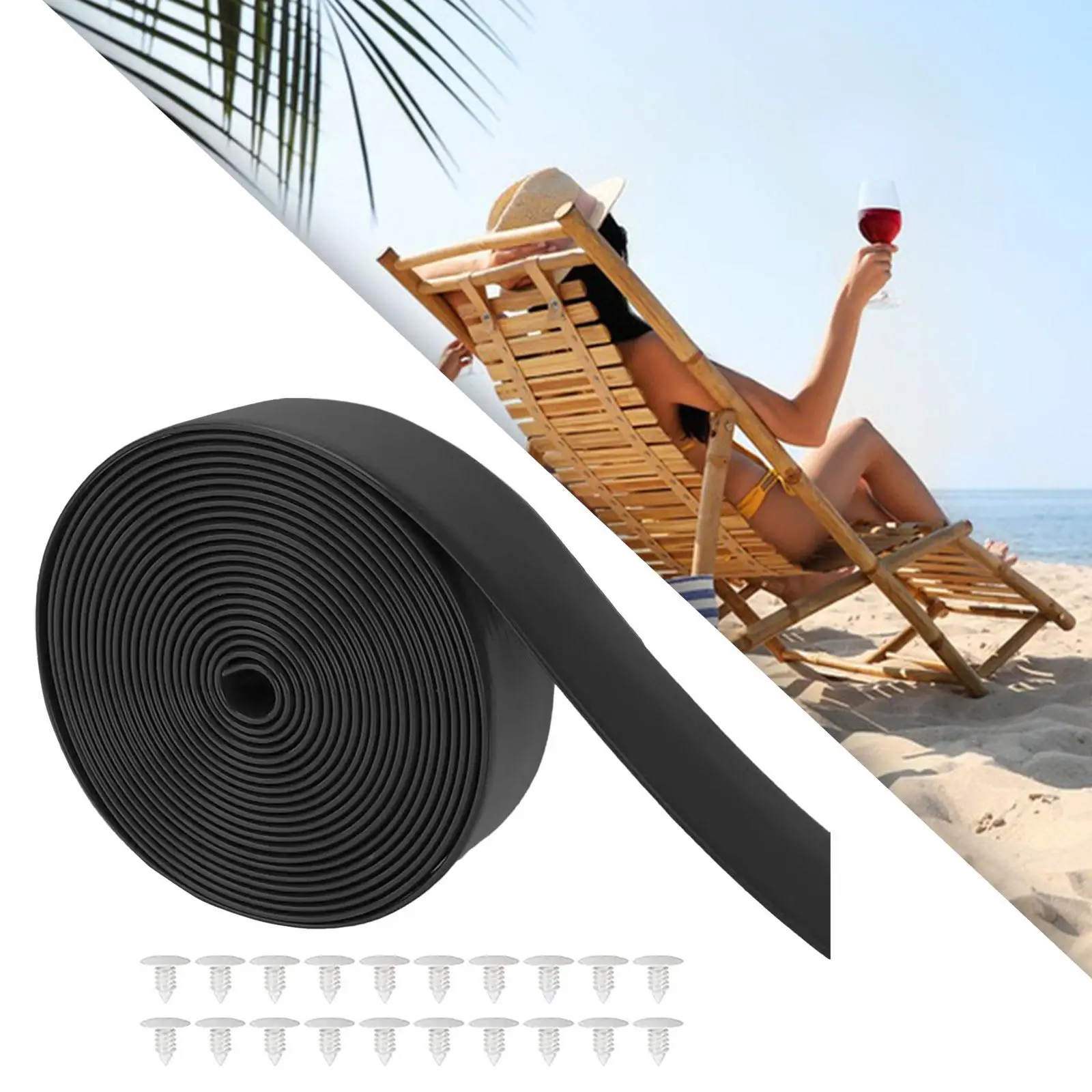 Heavy Duty Vinyl Strap for Patio Garden Furniture Easy Care DIY Repair Strapping for Stackable Lawn Chairs
Heavy Duty Vinyl Strap for Patio Garden Furniture Easy Care DIY Repair Strapping for Stackable Lawn Chairs