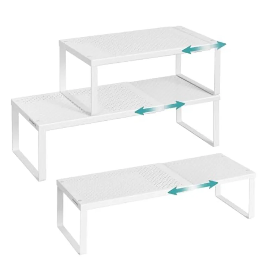 Spice Racks, Expandable Kitchen Countertop Shelves, Small Cupboard Organizers, Metal, Space-Saving Tabletop Shelves
Spice Racks, Expandable Kitchen Countertop Shelves, Small Cupboard Organizers, Metal, Space-Saving Tabletop Shelves