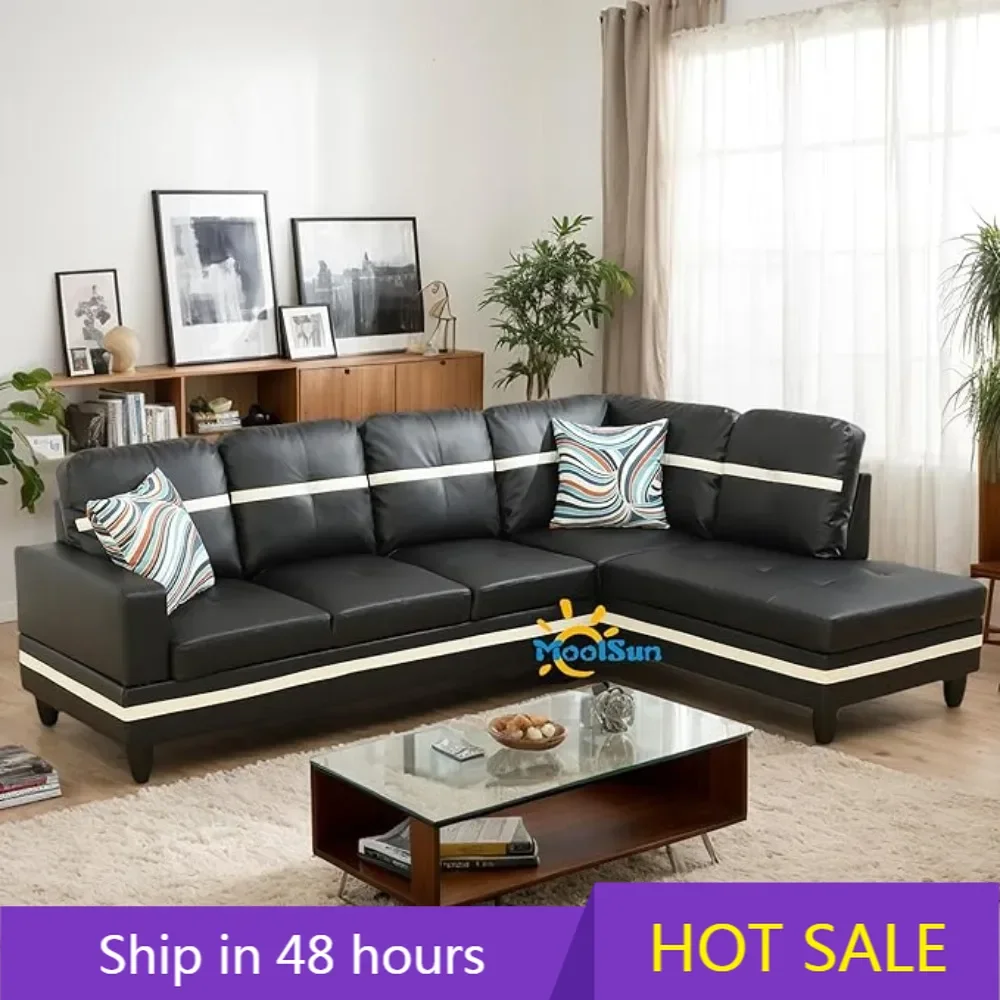 Leather Sectional Couch for Living Room Set,Sectional Sofa L Shape Couch,Storage Ottoman/Side Faux Leather
Leather Sectional Couch for Living Room Set,Sectional Sofa L Shape Couch,Storage Ottoman/Side Faux Leather