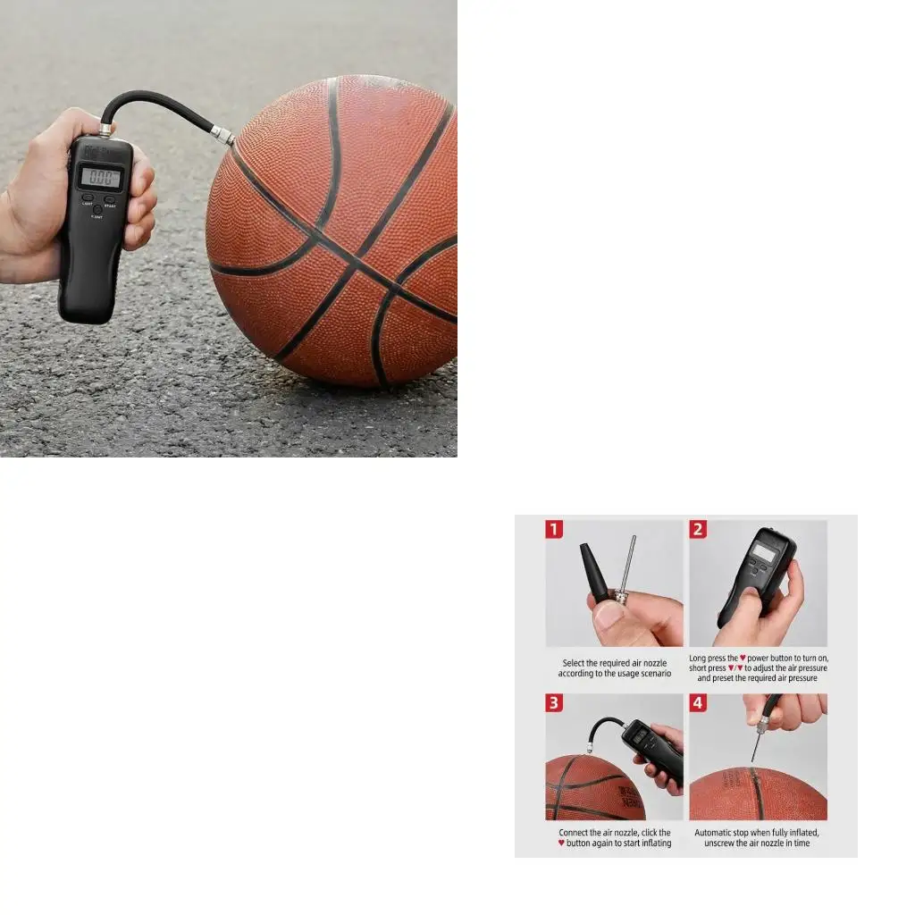Q39E Portable Multifunctional Inflation Pump Ball Inflator for Outdoor Sports Rechargeable Electric Sport Ball Pumps
Q39E Portable Multifunctional Inflation Pump Ball Inflator for Outdoor Sports Rechargeable Electric Sport Ball Pumps