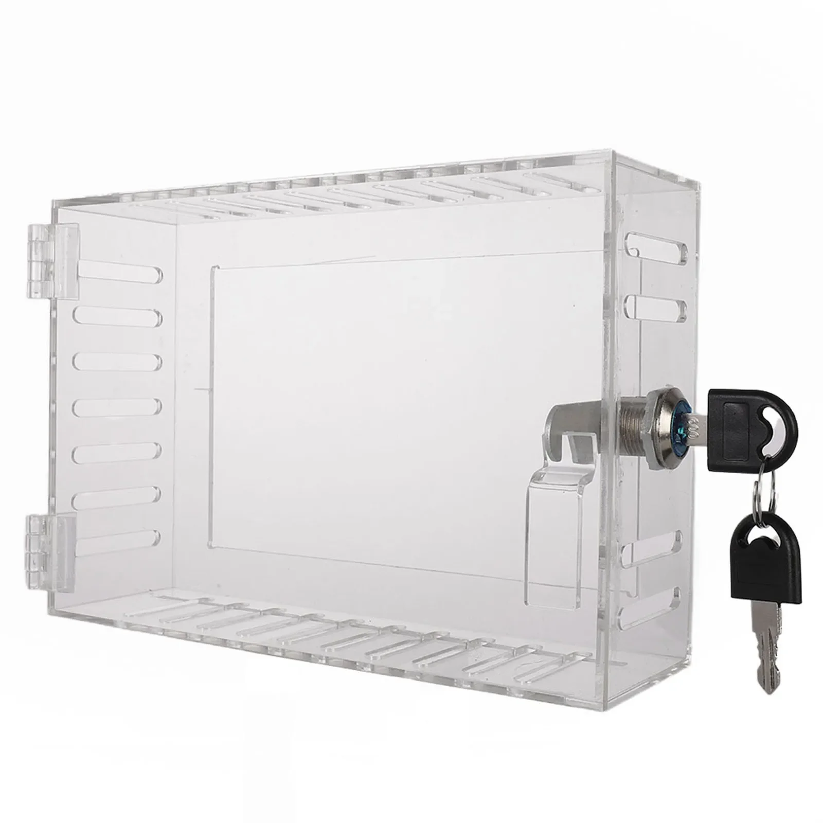 Thermostat Key Lock Thermostat Lock Box Home Use Office Use High-quality PS Materials Includes 2 Keys No Discoloration
Thermostat Key Lock Thermostat Lock Box Home Use Office Use High-quality PS Materials Includes 2 Keys No Discoloration