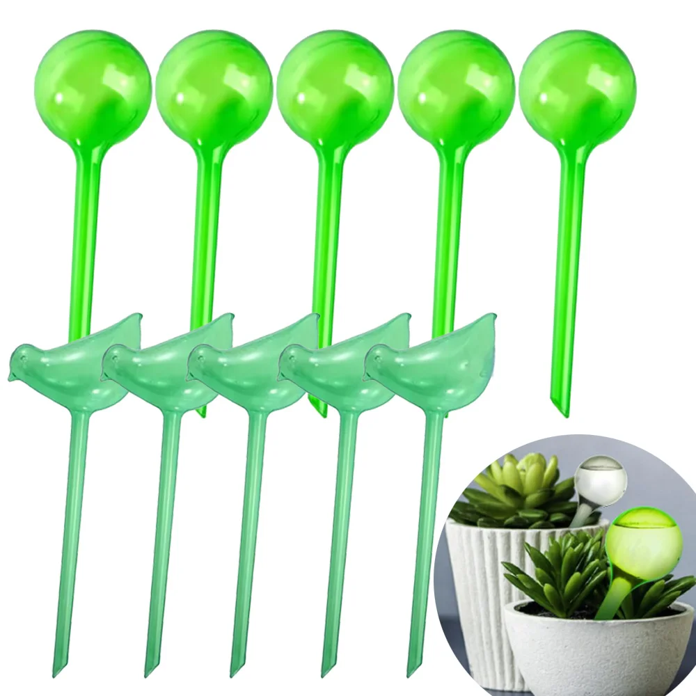 Automatic Plant Watering Bulbs Self Watering Ball/Bird Shape Water Device Drip Irrigation System for Garden Flower Plants
Automatic Plant Watering Bulbs Self Watering Ball/Bird Shape Water Device Drip Irrigation System for Garden Flower Plants