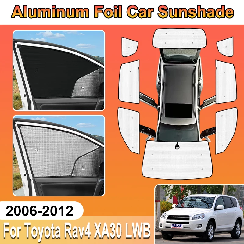 For Toyota Rav4 XA30 Accessories 2006~2012 LWB Car Sun Shades Window Cover Aluminium Foil Heat Shield Sun Baffle Auto Accesorios
For Toyota Rav4 XA30 Accessories 2006~2012 LWB Car Sun Shades Window Cover Aluminium Foil Heat Shield Sun Baffle Auto Accesorios