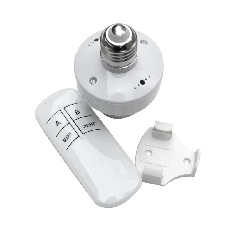 T36C E27 20M Range Light Lamp Base Smart Device ON/Off Switch Light Lamp Socket For LED Bulb(220V)
T36C E27 20M Range Light Lamp Base Smart Device ON/Off Switch Light Lamp Socket For LED Bulb(220V)