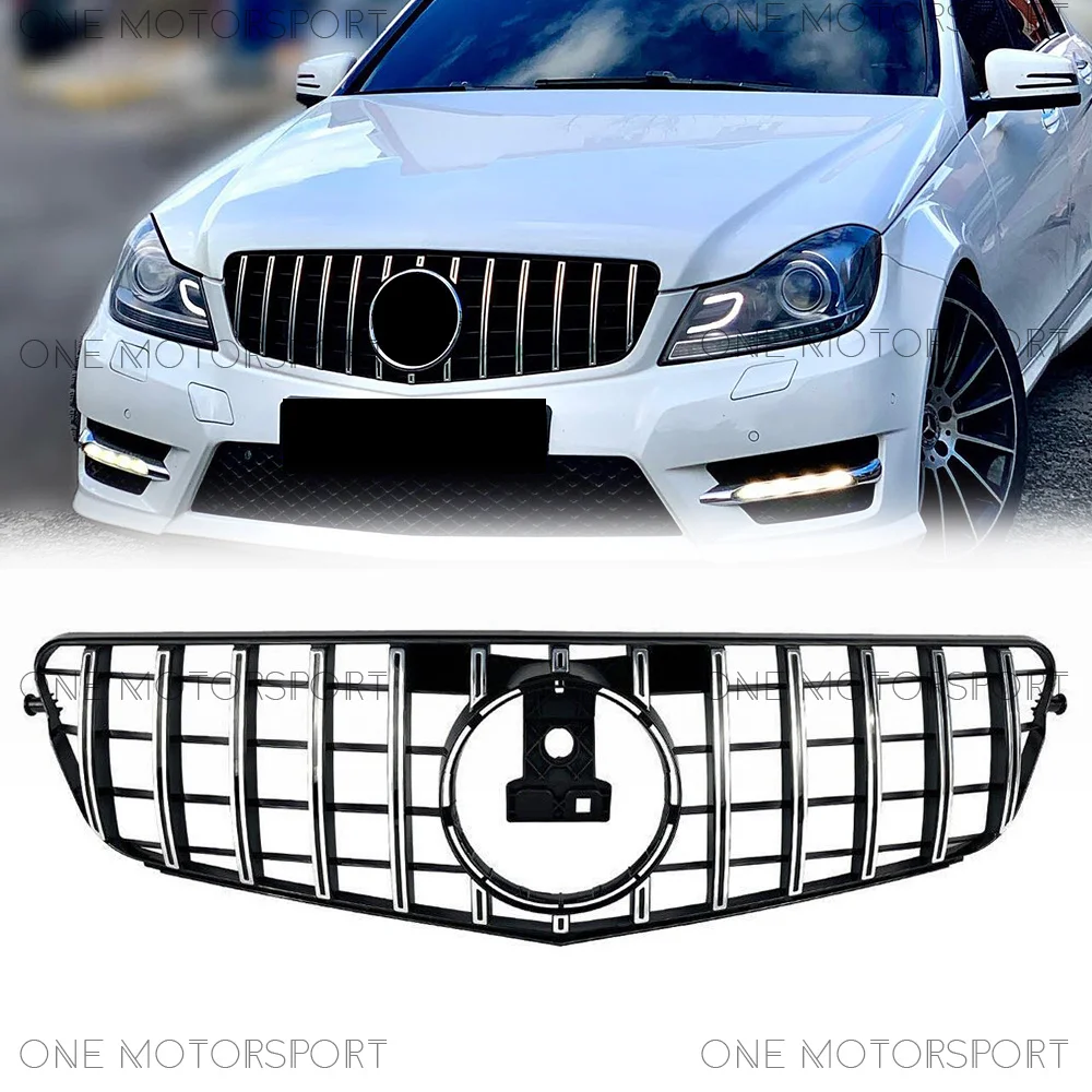 GTR Style Upper Grille Chrome Silver For Mercedes Benz C-Class W204 2008-14 C200 C230 C250 C300 C350 Front Bumper Racing Grille
GTR Style Upper Grille Chrome Silver For Mercedes Benz C-Class W204 2008-14 C200 C230 C250 C300 C350 Front Bumper Racing Grille