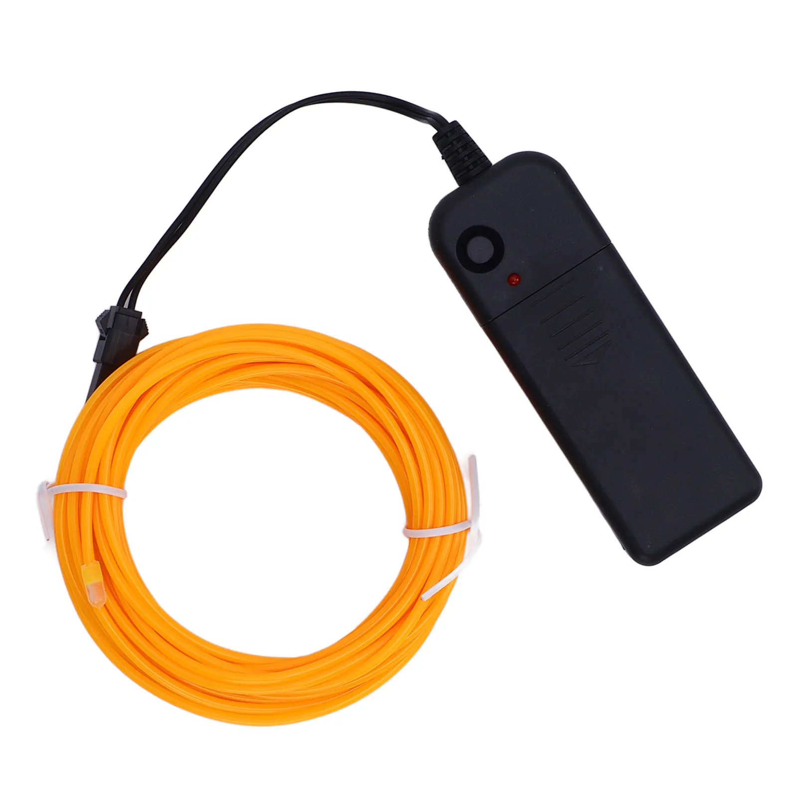 Гибкая и режущая EL-проволока длиной 16,4 фута/5 м, оранжевая, с 4 режимами освещения, устойчивая к включению/миганию/выключении для вечеринки, фестиваля, бара 
Гибкая и режущая EL-проволока длиной 16,4 фута/5 м, оранжевая, с 4 режимами освещения, устойчивая к включению/миганию/выключении для вечеринки, фестиваля, бара
