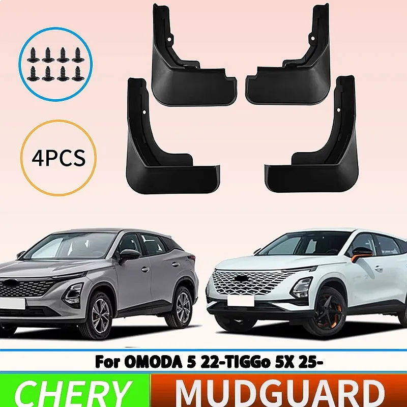 For Chery Tiggo 5x 2025 Omoda 5 2022 Car Tire Fender Splash Guard Front Rear Wheel Mud Flaps 4Pcs
For Chery Tiggo 5x 2025 Omoda 5 2022 Car Tire Fender Splash Guard Front Rear Wheel Mud Flaps 4Pcs